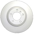 SET-PGD355121992 Front and Rear Brake Disc, Plain Surface, Vented, 6 Lugs