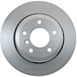 SET-PGD355122642-2 Rear Brake Disc, Plain Surface, Vented, 6 Lugs