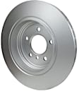 SET-PGD355122642-2 Rear Brake Disc, Plain Surface, Vented, 6 Lugs