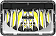 1982 Dodge B250 - Driver and Passenger Side LED H4651 Headlight Bulb, High Beam, Set of 2