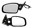 Driver and Passenger Side Mirrors, Manual Adjust, Non-Folding, Non-Heated, Paintable, No Signal Light, No Memory, No Puddle Light, No Auto-Dimming, No Blind Spot Feature