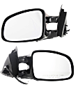 Driver and Passenger Side Mirrors, Power Adjust, Non-Folding, Non-Heated, Paintable, No Signal Light, No Memory, No Puddle Light, No Auto-Dimming, No Blind Spot Feature
