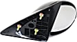 Driver and Passenger Side Mirrors, Manual Adjust, Non-Folding, Non-Heated, Paintable, No Signal Light, No Memory, No Puddle Light, No Auto-Dimming, No Blind Spot Feature