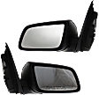 Driver and Passenger Side Mirrors, Power Adjust, Manual Folding, Heated, Paintable, No Signal Light, No Memory, No Puddle Light, No Auto-Dimming, No Blind Spot Feature