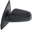 2011-2014 Chevrolet Caprice - Driver and Passenger Side Mirrors, Power, Manual Folding, Non-Heated, Chrome, No Signal Light, No Memory, No Puddle Light, No Auto-Dimming, No Blind Spot Feature