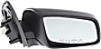 2011-2014 Chevrolet Caprice - Driver and Passenger Side Mirrors, Power, Manual Folding, Non-Heated, Chrome, No Signal Light, No Memory, No Puddle Light, No Auto-Dimming, No Blind Spot Feature
