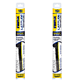 SET-R495079275-2-F Front Latitude Water Repellency 2-n-1 Series Wiper Blades, Driver Side - 18 in.; Passenger Side - 19 in.
