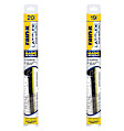 SET-R495079276-2-FT Front Latitude Water Repellency 2-n-1 Series Wiper Blades, Driver Side - 20 in.; Passenger Side - 19 in.