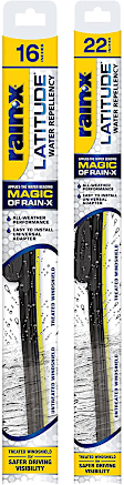 SET-R495079279-2-FRD Front, Driver or Passenger Side; Rear Wiper Blade, Frameless