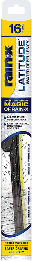 SET-R495079279-2-FRD Front, Driver or Passenger Side; Rear Wiper Blade, Frameless