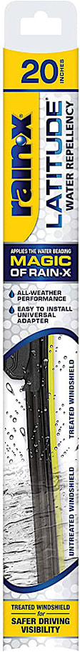 SET-R495079279-2-FRH Front, Driver and Passenger Side and Rear Wiper Blade, Frameless 22 in. and 20 in.