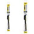 2008 Pontiac G6 - Front, Driver and Passenger Side Wiper Blade, Frameless