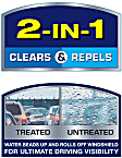 SET-R495079281-2-F Front Latitude Water Repellency 2-n-1 Series Wiper Blades, Driver Side - 26 in.; Passenger Side - 18 in.