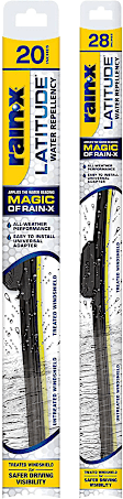 SET-R495079282-2-FRD Front, Driver and Passenger Side Wiper Blade, Frameless
