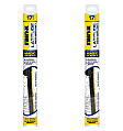 SET-R495079283-2-3 Front, Driver and Passenger Side and Rear Latitude Water Repellency 2-n-1 Series Wiper Blades, Driver and Passenger Side - 17 in.; Rear - 17 in.