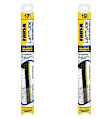 SET-R495079283-2-F Front Latitude Water Repellency 2-n-1 Series Wiper Blades, Driver Side - 17 in.; Passenger Side - 19 in.