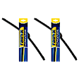 SET-R49830315-2 Front, Driver and Passenger Side Wiper Blade, Frameless 15 in.