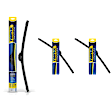 SET-R49830320-FR-B Front, Driver and Passenger Side and Rear Wiper Blade, Frameless
