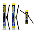 SET-R49830322-FR-J Front, Driver and Passenger Side; Rear Wiper Blade, Frameless
