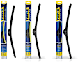 SET-R49830324-FR-F Front and Rear Wiper Blade, Frameless 24 in., 18 in. and 14 in.