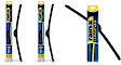 SET-R49830326-FR-N Front, Driver and Passenger Side and Rear Wiper Blade, Frameless