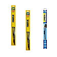 SET-R49850021-C Front, Driver and Passenger Side and Rear Professional and Rearview Series Wiper Blades, Driver Side - 24 in.; Passenger Side - 17 in.; Rear - 11 in.