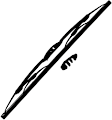 SET-R49RX30116-FR-B Wiper Blade, Framed 19 in. and 16 in.