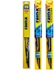 SET-R49RX30117-FR-C Front and Rear Wiper Blade, Framed 19 in. and 17 in.