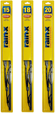 SET-R49RX30120-FR-I Front, Driver and Passenger Side and Rear Wiper Blade, Framed 20 in., 18 in. and 15 in.