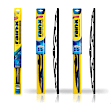 SET-R49RX30121-FR-H Front and Rear Wiper Blade, Framed 21 in. and 12 in.