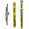 SET-R49RX30122-FR-N Front and Rear Wiper Blade, Framed 22 in., 19 in. and 16 in.