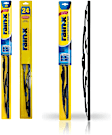 SET-R49RX30124-FR-G Front and Rear Wiper Blade, Framed 24 in., 22 in. and 21 in.