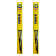 2016 Honda CR-V - Front, Driver and Passenger Side Wiper Blade, Framed