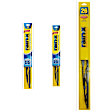 SET-R49RX30126-FR-F Front, Driver and Passenger Side and Rear Wiper Blade, Framed 26 in., 14 in. and 13 in.