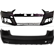 Front and Rear Primed Bumper Cover