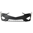 Front and Rear Primed Bumper Cover