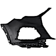 Front, Driver and Passenger Side Bumper Ends, Primed, For Models without S-Line Package, Parallel Park Assist Sensor and Parking Aid Sensor
