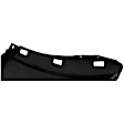 Front, Driver and Passenger Side Bumper Ends, Primed, For Models without S-Line Package, Parallel Park Assist Sensor and Parking Aid Sensor