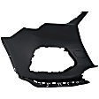 Front, Driver and Passenger Side Bumper Ends, Primed, For Models without S-Line Package, Parallel Park Assist Sensor and Parking Aid Sensor