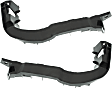 Front, Driver and Passenger Side Bumper Brackets, Cover Guide