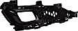 Front, Driver and Passenger Side, Outer Bumper Grilles, Black