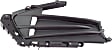 Driver and Passenger Side Grille Assemblies, Textured Black, Grille Cover