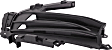 Driver and Passenger Side Grille Assemblies, Textured Black, Grille Cover