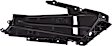 Driver and Passenger Side Grille Assemblies, Textured Black, Grille Cover