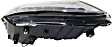 Driver and Passenger Side Headlights, with Bulbs, LED, OE comparable