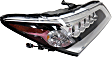 Driver and Passenger Side Headlights, with Bulbs, LED, OE comparable, CAPA Certified