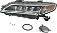 Driver and Passenger Side Headlights, with Bulbs, LED, OE comparable