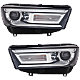 Driver and Passenger Side Headlights, with Bulbs, HID/Xenon, with HID Bulbs and ballast
