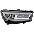Driver and Passenger Side Headlights, without Bulbs, HID/Xenon, OE comparable, CAPA Certified