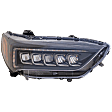 Driver and Passenger Side Headlights, with Bulbs, LED, OE comparable